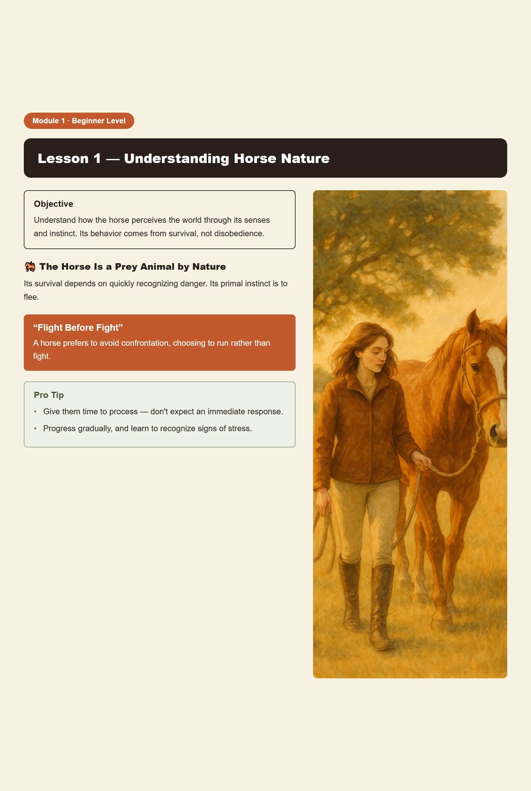 Understanding your horse's nature