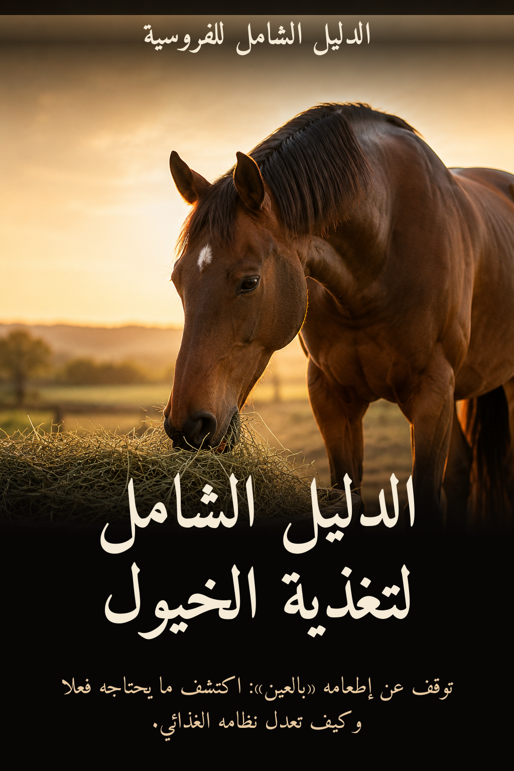 الدليل الشامل لتغذية الخيول