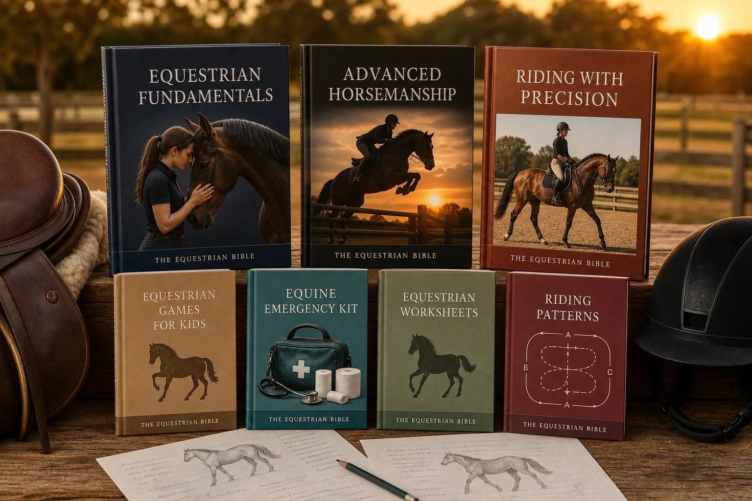 The Equestrian Bible - Complete collection with 3 volumes and 4 bonuses